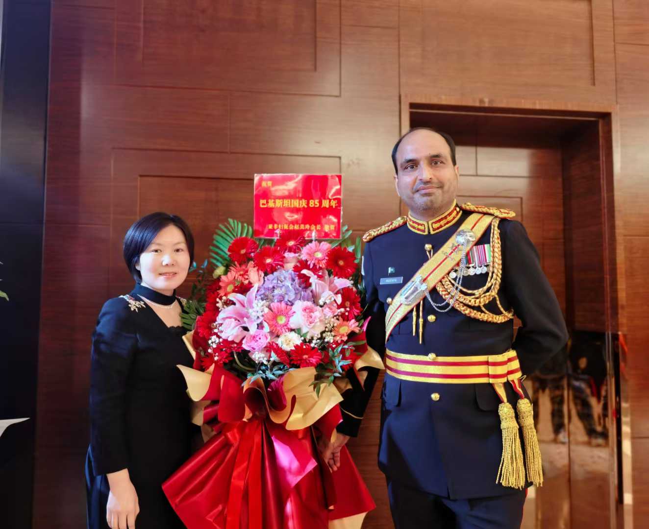 微信图片_20250321170235.jpg President Zhao Meiling Attends Pakistan’s 85th National Day Reception