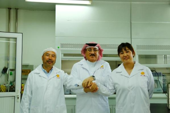 WEDS.AA accompanied the diplomats to visit Handian Group