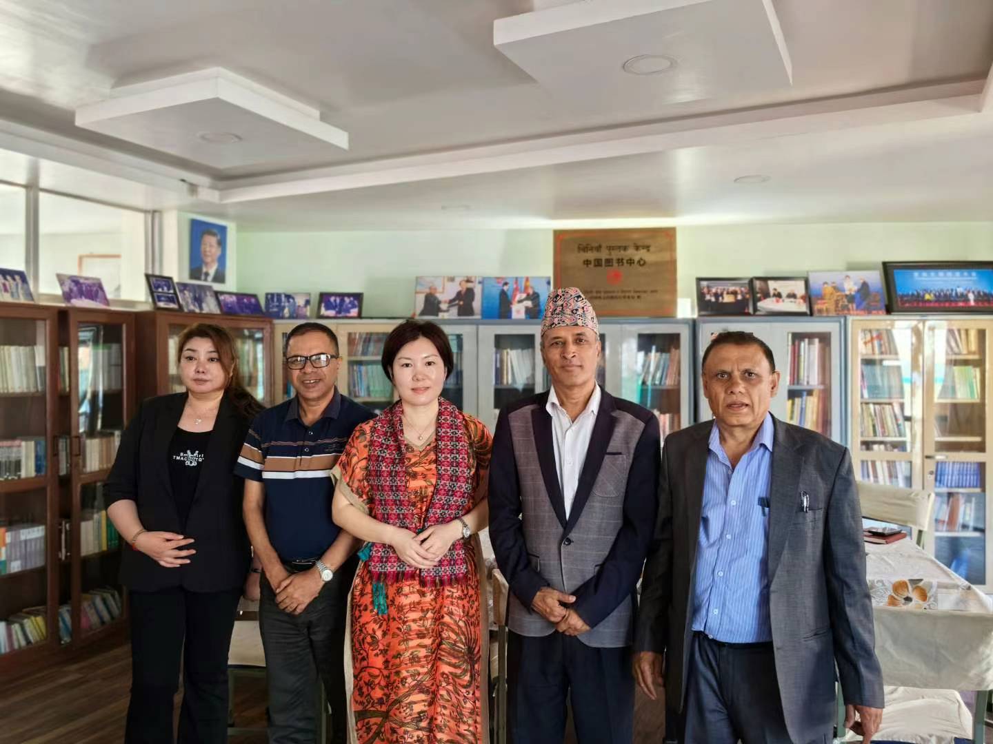 微信图片_20240614100602.jpg President Zhao Meiling Led a delegation to visit Nepal